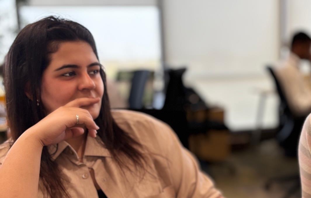 Kinjal Goel at work